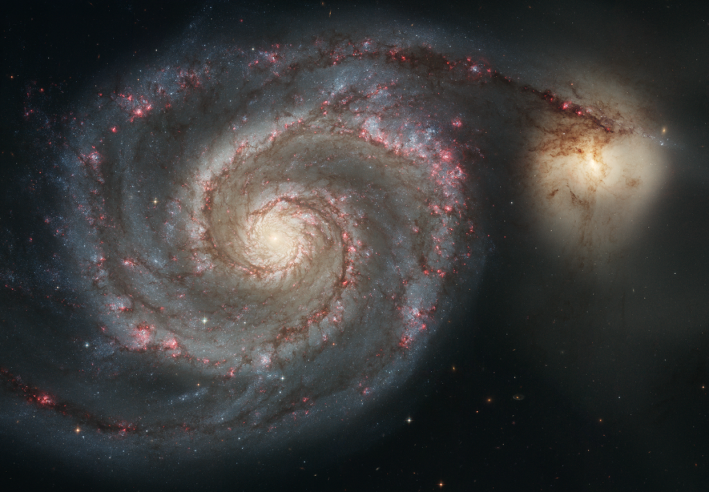 M51子持ち銀河